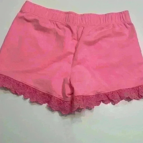 NWOT Lilly Pulitzer Large Kylar Ruffle short in Pink Shandy Item # 7V - Picture 4 of 7